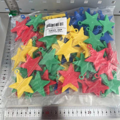 Set 4 Greutati pentru Baloanele cu Heliu, Kaveny, 32 grame, 8 grame Fiecare, Plastic, Forma Stelute, Multicolor