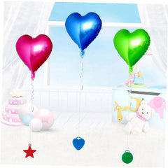 Set 4 Greutati pentru Baloanele cu Heliu, Kaveny, 32 grame, 8 grame Fiecare, Plastic, Forma Stelute, Multicolor
