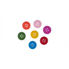 Accesorii creatie - nasturi mici plastic, diverse culori, 10mm, set 40 buc, Colorarte