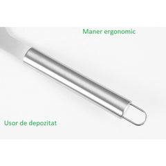 Set 5 Ustensile pentru Gratar, Kadeny, din Otel Inoxidabil, Geanta Oxford, Argintiu