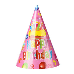 Set 6 Coifuri Happy Birthday, Kaveny, Modele Diverse, pentru Petrecere, Tematica Aniversare, Multicolor