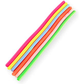 Set 6 Jucarie senzoriala superelastica 26cm-2m lungime, antistres, colorata Stretchy string fidget, Kaveny, Multicolor