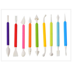 Set 66 Piese Ustensile pentru Ornare Prajituri, Kadeny, din Plastic si Otel Inoxidabil, Multicolor