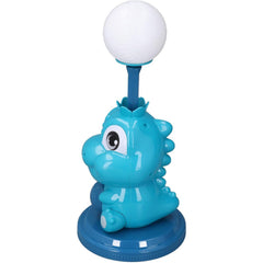 Set de Baseball 5 Piese pentru Copii, Kaveny, Jucarie Dinosaur Press, 14x23 cm, Verde/Albastru