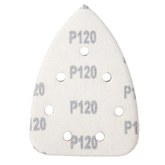 Set hartie abraziva 135x95mm P120 7 gauri (10/set)