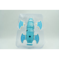 Set inteligent de blocuri magnetice pentru copii, 8 piese, cutie depozitare, racheta, albastru