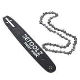 Set lama si lant drujba Detoolz, lungime 13'', pas 0.325'', grosime 1.5mm, 56 pinteni, 28 dinti, full chisel