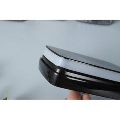 Set 4 Recipiente din Plastic, Kadeny, pentru Alimente/Obiecte, Inchidere Ermetica, Textura Ondulata, 4 x 3.3 l, Transparent