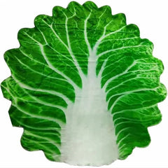 Set patura flanel si caciula Kaveny, forma frunza de salata, pentru nou-nascuti, material poliester, 85 cm, verde