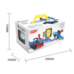 Set pentru construit masini, Kaveny, Educativ si creativ, 134 piese