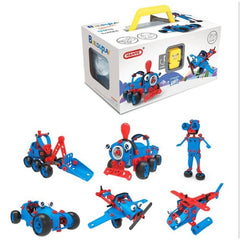 Set pentru construit masini, Kaveny, Educativ si creativ, 134 piese