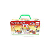 Set pentru construit masini, Kaveny, Educativ si creativ, 148 piese