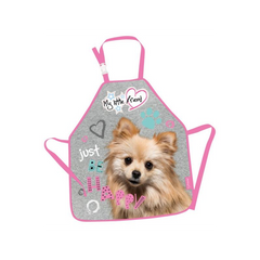 Sort protectie haine SM My Little Friend 642869, pentru pictura, gri/roz