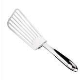 Spatula flexibila Kaveny, Fish Turner, din otel, durabila, cu margini subtiri pentru taiere, pentru carne, oua, peste, multifunctionala, argintiu