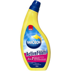 Spuma activa pentru toaleta Sano Bon Active Foam Fresh, 750ml, 3in1