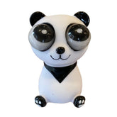 Jucarie interactiva antistres Kaveny, squeeze eye-popping panda, multicolor