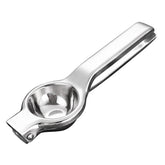 Storcator de Citrice Manual, Kaveny, Storcator de Fructe Moi, Rezistent, Usor de Folosit si Depozitat, Durabil, Calitativ, 20.5 x 7cm, Inox, Argintiu