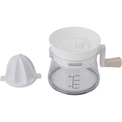 Storcator de Citrice Manual, Kadeny, Rezistente, Usor de Folosit si Depozitat, Durabil, Calitativ, 16.5x13cm, Transparent/ Alb