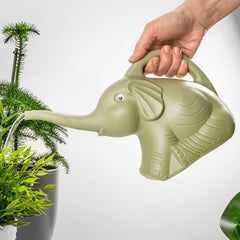 Stropitoare pentru Copii, Kadeny, in forma de Elefant, 1500 mL, pentru Udat Plante, 19.5x17x11.8 cm, Verde