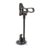 Suport auto universal extensibil Kadeny, pentru telefon sau GPS, 360 de grade, ajustabil, compatibil cu dispozitive ce au intre 4-7 inch, Negru