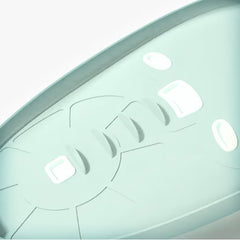 Suport de Baie Bebelusi, Kadeny, 0-12 luni, Montare pe Chiuveta/Lavoar/Cada, Ventuze Antiderapante cu Intaltime Reglabila, 50 x 24 x 12.5 cm, Alb