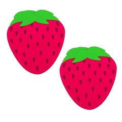 Suport pentru Pahar, Kadeny, Model Capsuna, din PVC, 10 x 12 cm, Rezistent la Caldura, Rosu