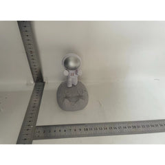 Suport pentru Telefon, Kadeny, Suport de Birou pentru Telefon, Suport Telefon pentru Copii, Model Astronaut, Model 2, 9 x 8.5 x 6.5 cm, Plastic, Alb