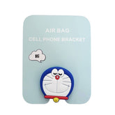 Suport pentru Telefon, Kadeny, Stand cu Adeziv pentru Telefon, Model Animat 21, Blue Cat, Albastru