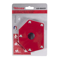 Suport sudura Almaz, magnetic, hexagonal, capacitate maxima ridicare 22.7 Kg