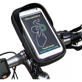Suport de bicicleta Kaveny Wheel UP pentru telefoane cu ecran tactil =< 6.0 inch impermeabil, negru