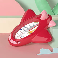 Termometru pentru Baie, Kadeny, Plutitor, Rezistent la apa, Multifunctional, Model Avion, 11x10x4 cm, Rosu