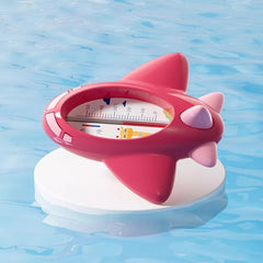 Termometru pentru Baie, Kadeny, Plutitor, Rezistent la apa, Multifunctional, Model Avion, 11x10x4 cm, Rosu