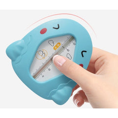 Termometru pentru Baie, Kadeny, Plutitor, Rezistent la apa, Multifunctional, Model Gaina, 10.5x10.5x2.5 cm, Albastru