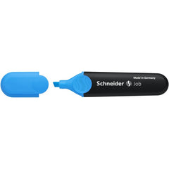 Textmarker Schneider Job 2991 1503, varf tesit, 1-5mm, albastru fluorescent