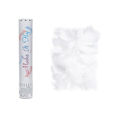 Tub de Confetti, Kaveny, Model Pene, 27 cm, Make It Fly, Alb
