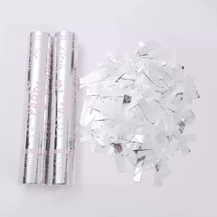 Tun Confetti Petrecere, Kaveny, Lungime 30 cm, Argintiu