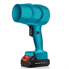 Suflanta de Aer Multifunctionala Portabila, Kadeny, Incarcare Auto, pentru Gratar, Masina, Indepartare Frunze si Praf, 1500 mAh, Viteta de Rotatie 25000 RPM, 2 Baterii de Li si Incarcator, Albastru