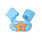 Vesta de salvare pentru copii cu aripioare de inot, Kaveny, Albastru, Model stea de mare