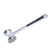 Ciocan pentru snitele si carne Kaveny, din aliaj de zinc, maner antialunecare, doua capete, 22 cm, argintiu