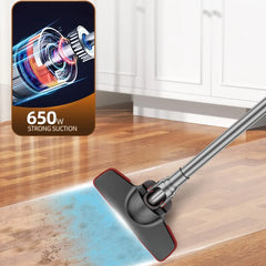 Aspirator Vertical 2 in 1 HALEY® HY-1905, 1000W, 6.0m Raza de Actiune, Capacitate 1.2L, Tehnologie Ciclonica, Filtrare Multi-HEPA, Indepartare Par de Animale