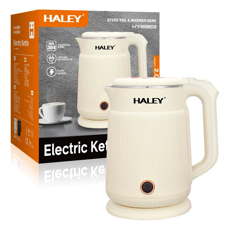 Fierbator Electric HALEY HY-8963, 2L, 1500W, Design Modern