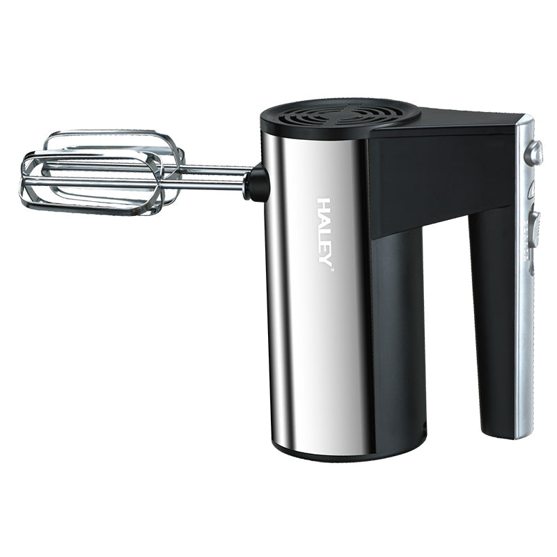 Mixer de Mana din Inox HALEY 500W – 5 Viteze, Silentios, Motor Puternic, Accesorii Incluse
