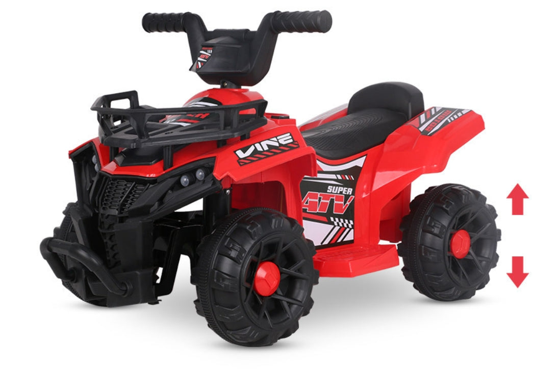 ATV PowerKid 6V – Aventura Electrica pentru Micii Soferi (2–6 ani, 3–5 km/h)