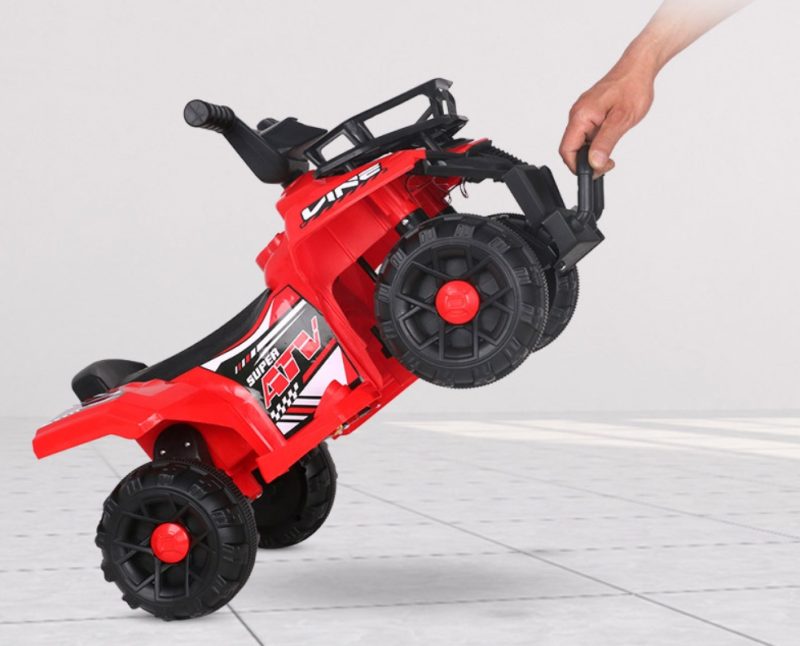 ATV PowerKid 6V – Aventura Electrica pentru Micii Soferi (2–6 ani, 3–5 km/h)
