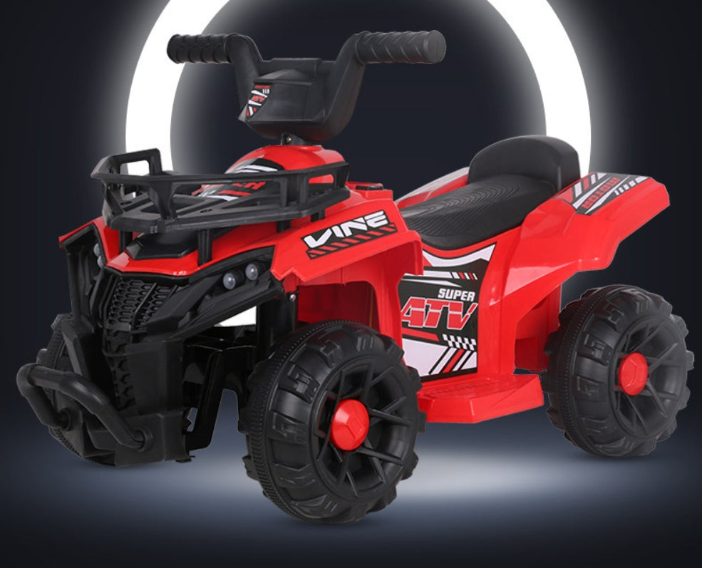 ATV PowerKid 6V – Aventura Electrica pentru Micii Soferi (2–6 ani, 3–5 km/h)