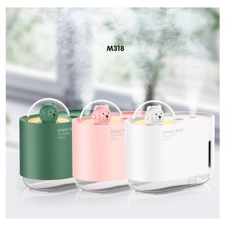 Umidificator Urs Spatial, Kaveny, 300 ml, verde