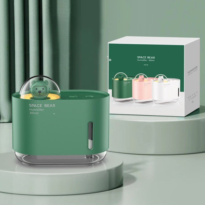 Umidificator Urs Spatial, Kaveny, 300 ml, verde
