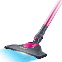 Aspirator HALEY cu bat , Aspirator pentru Covoare, de UZ Casnic, Compact, Puternic si Usor de Utilizat, Roz