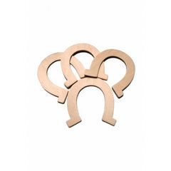 Accesorii creatie - lemn - potcoave, set 4 buc, Colorarte