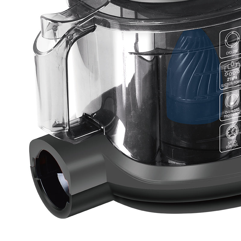 Aspirator Fara Sac HALEY 4,5L, 3000W, Aspirator de Praf, Aspirator Puternic cu Fir, de Calitate, cu Ciclon